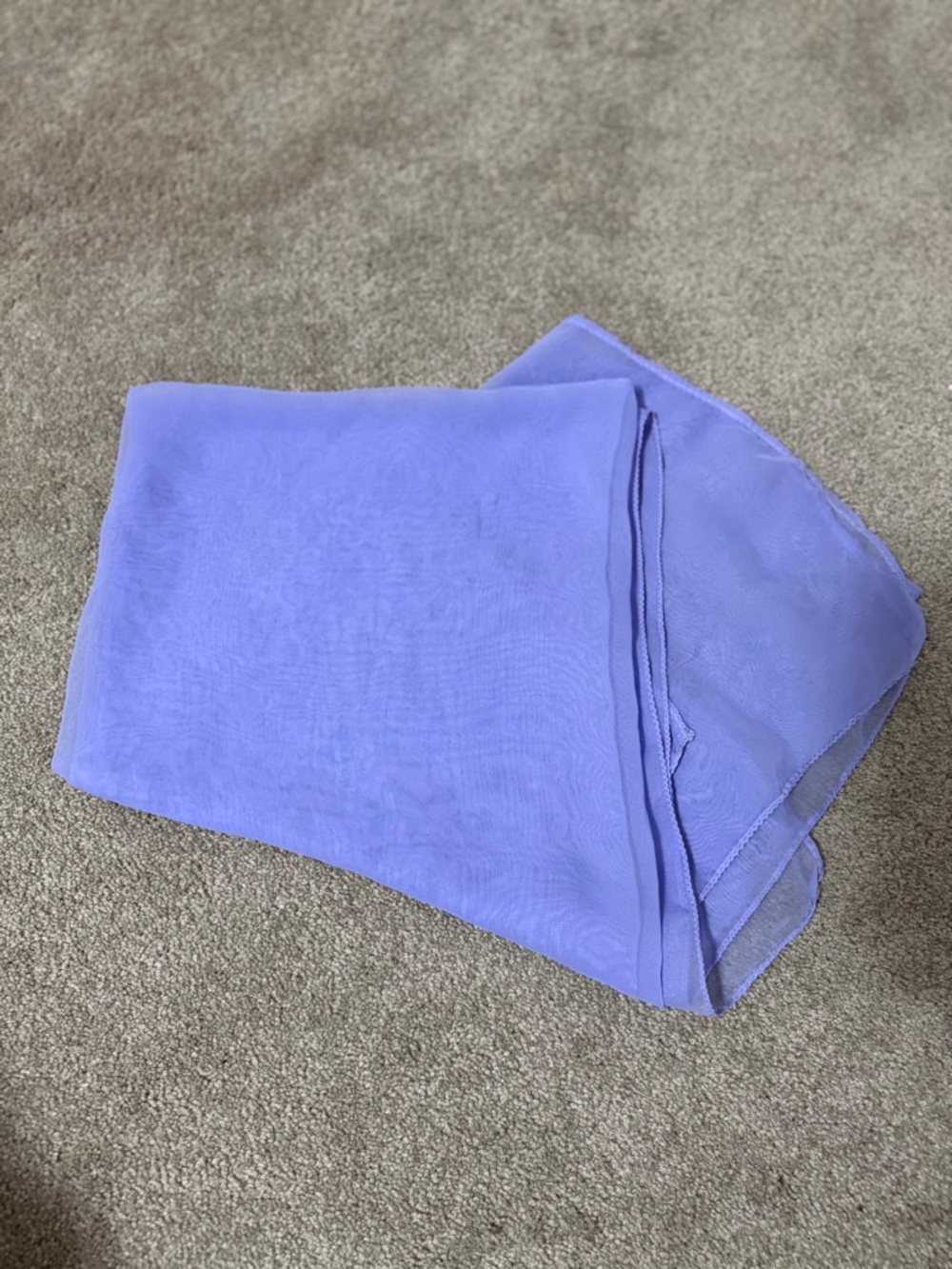 Lavender Chiffon Scarf